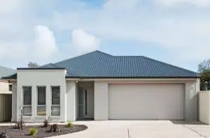 New Colorbond roofing on a single storey home in Brisbane